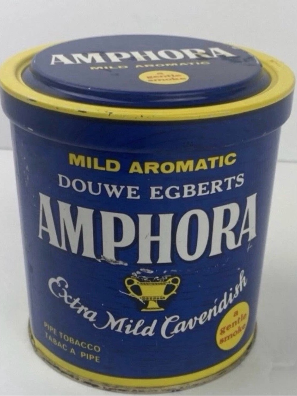 Amphora Douwe Egbert Tobacco Tin, Made in Holland